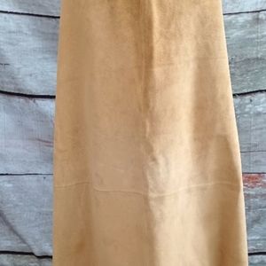 Vintage Stan Herman leather skirt